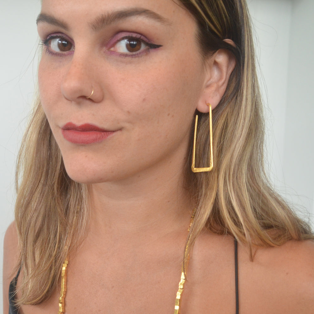 SHEBA EARRINGS HOOPS