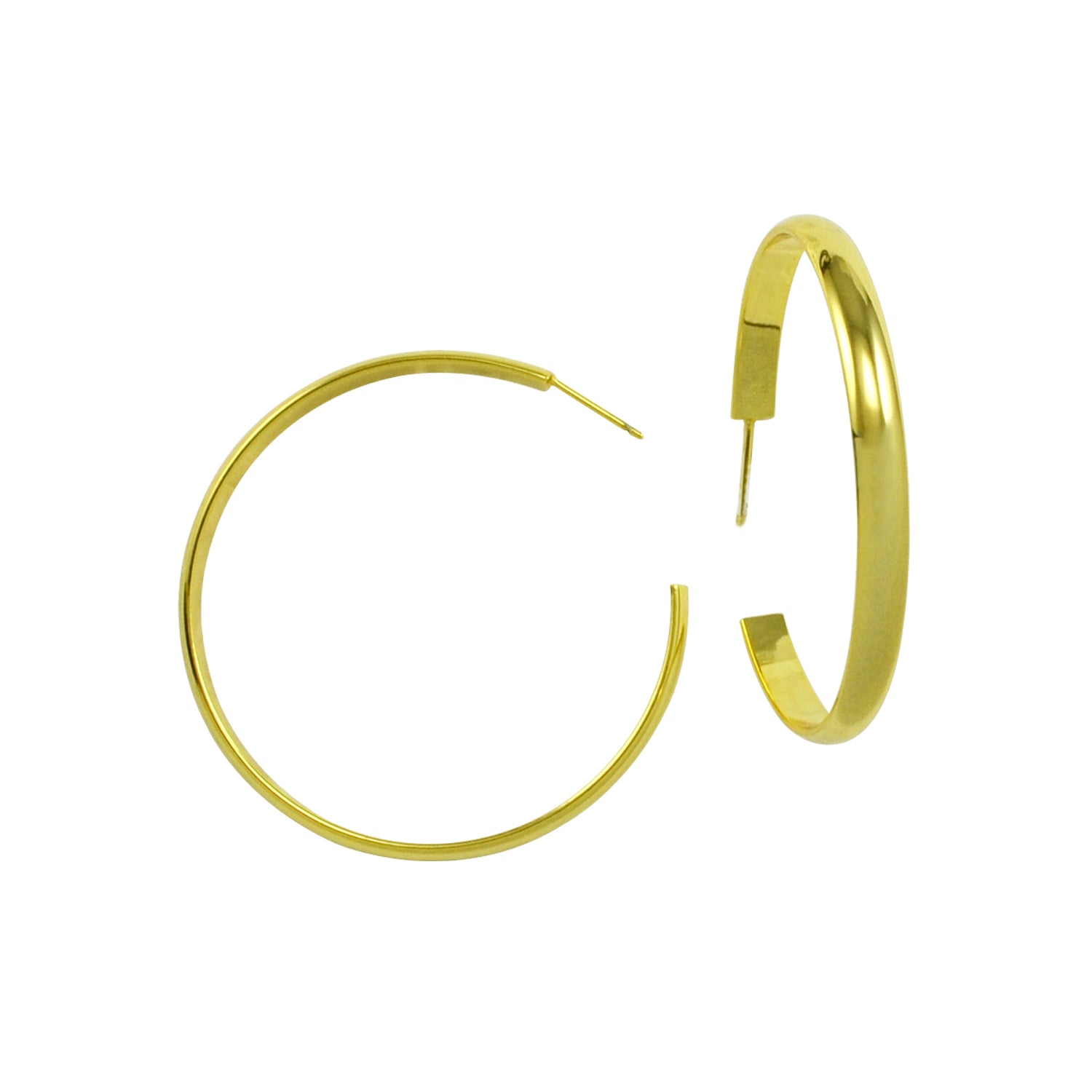 Michigan Hoop Earrings