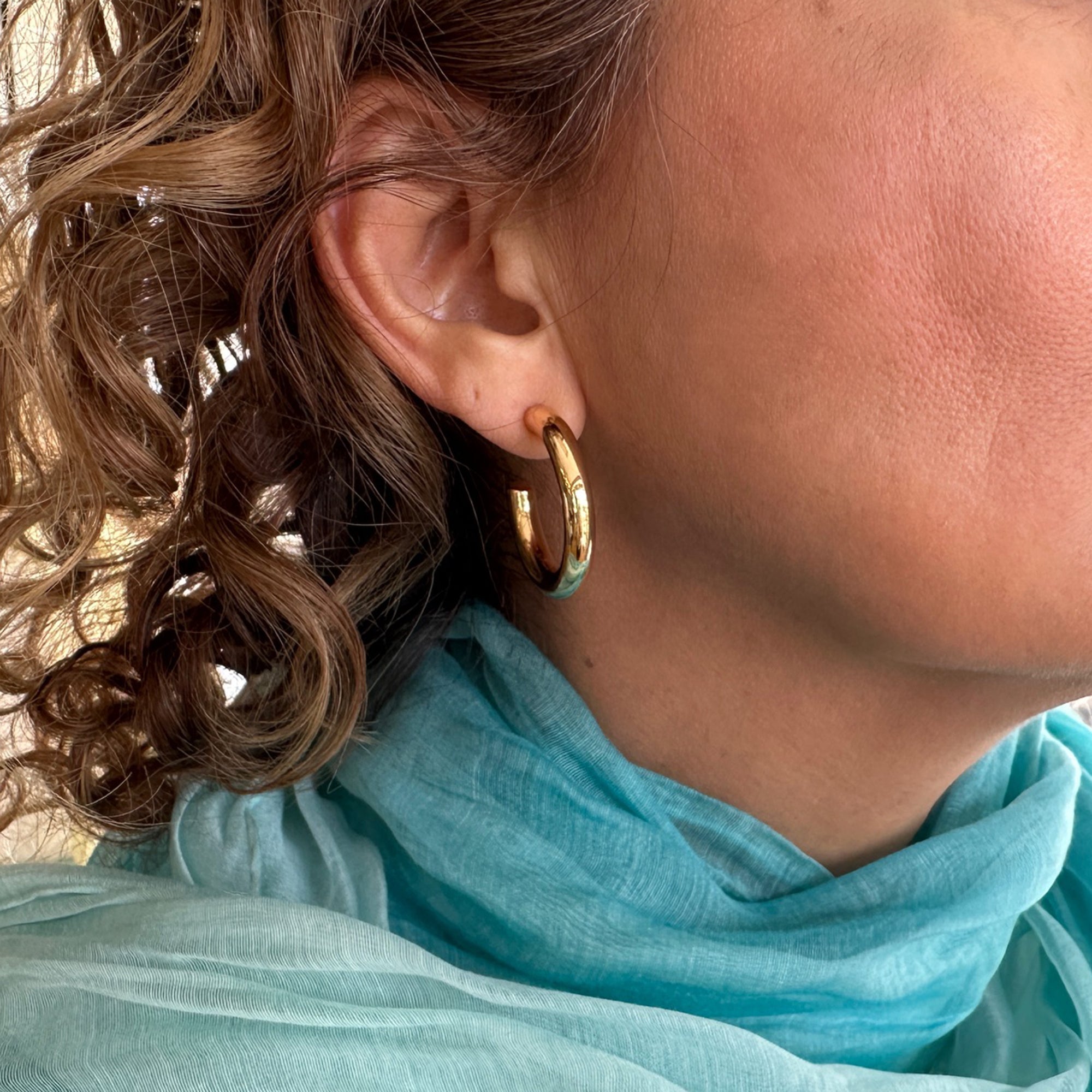 Darien Hoop Earrings