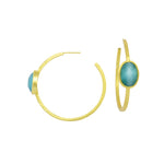 BRISA HOOP EARRINGS