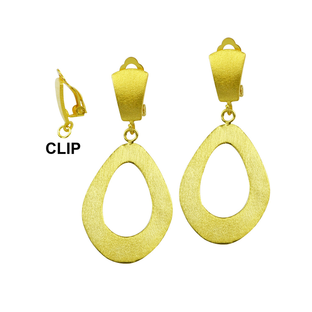Lancaster Clip Earrings