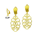 Normandy Clip Earrings