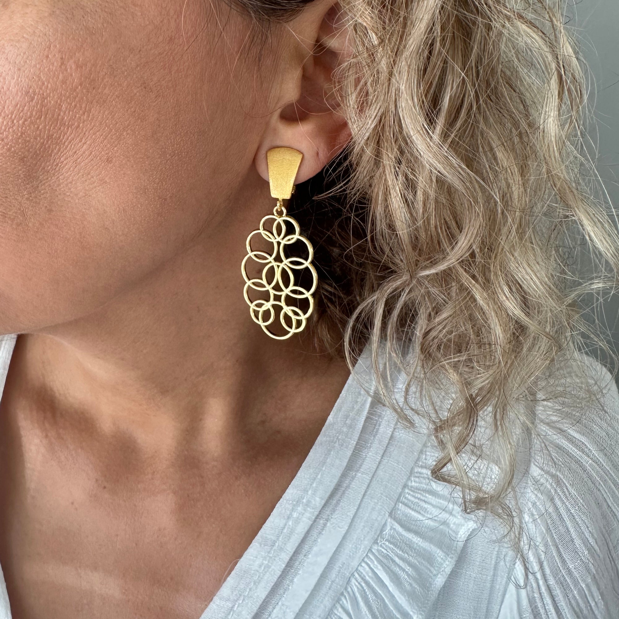 Normandy Clip Earrings