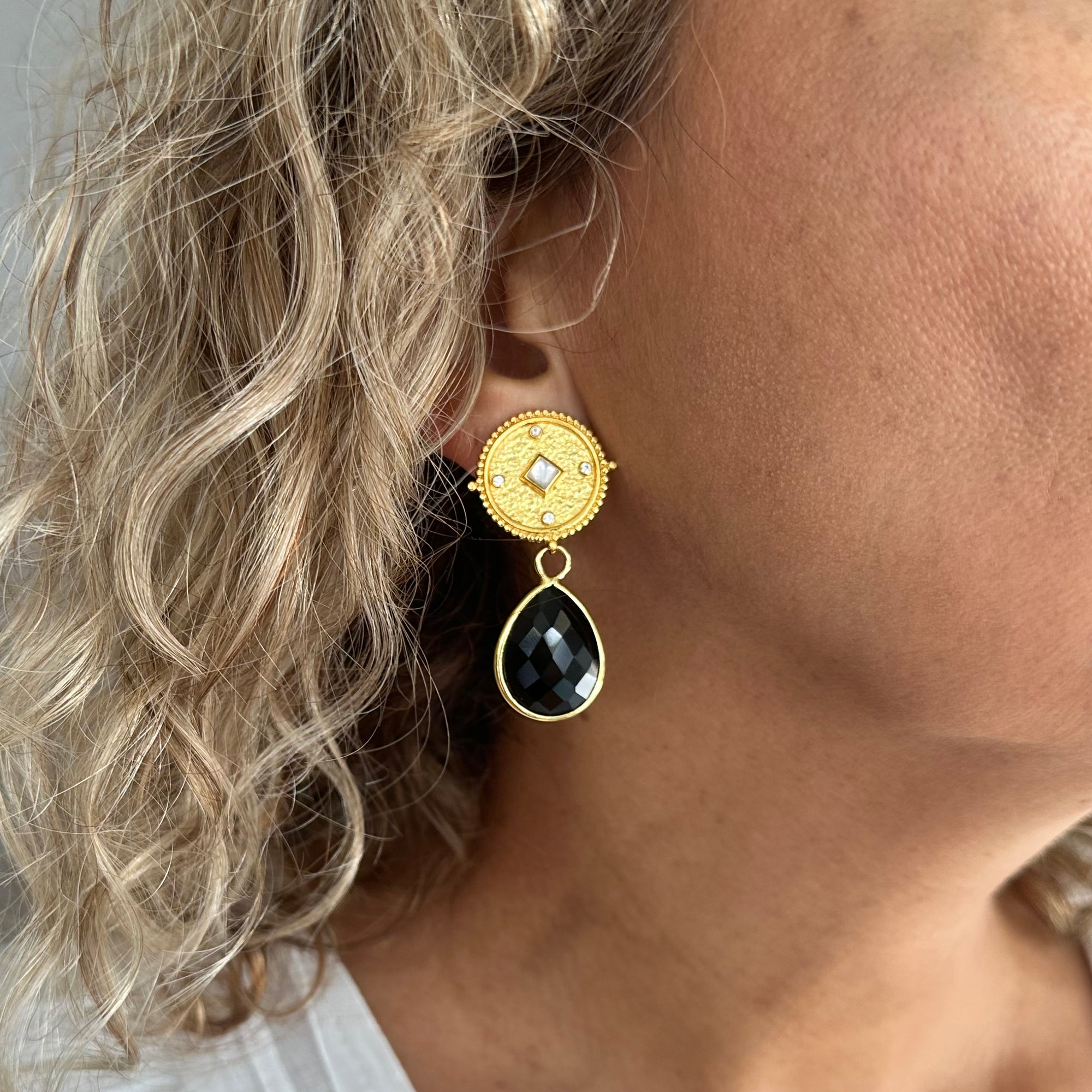 Charleston Clip Earrings