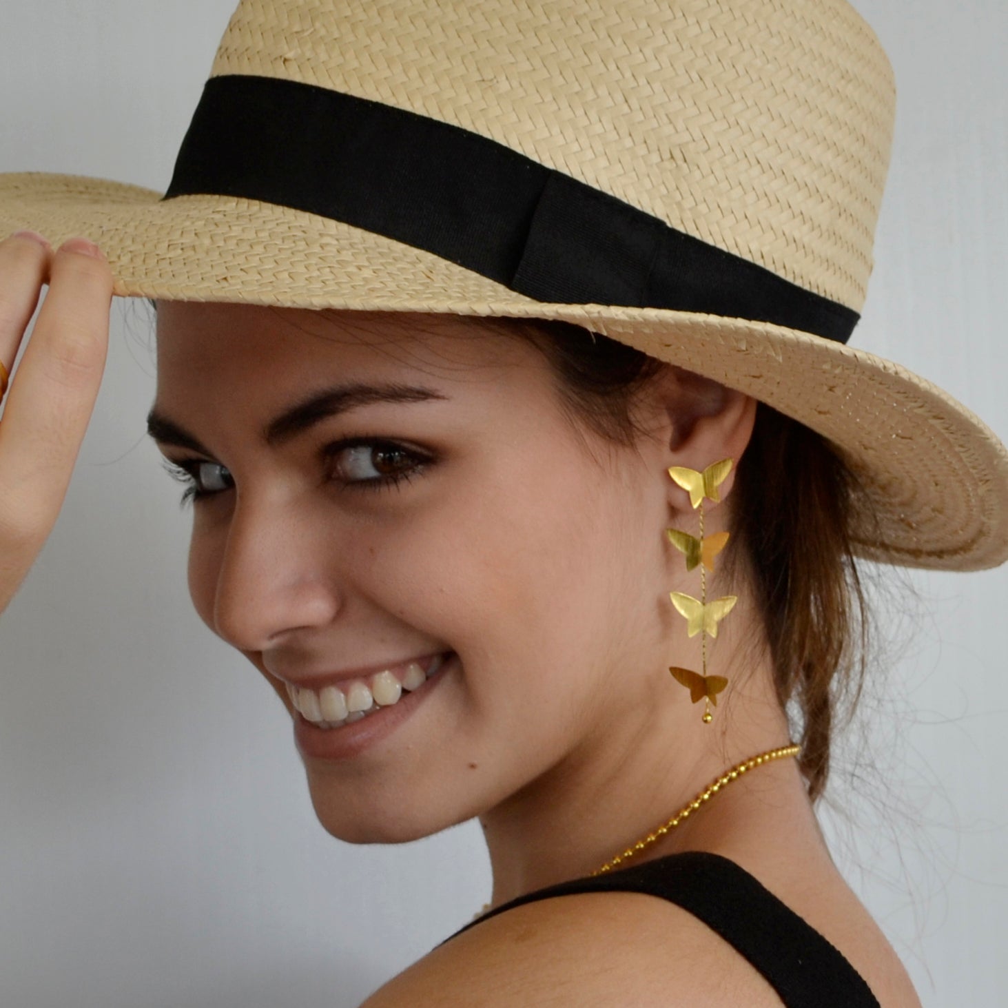 Papillon earrings clearance