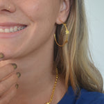 KIRA HOOP EARRINGS
